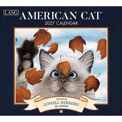 American Cat 2027 Wall Calendar