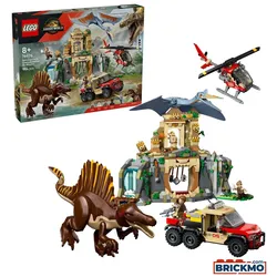 LEGO Jurassic World 76976 Spinosaurier & Quetzalcoatlus: Hubschrauber-Einsatz 76976