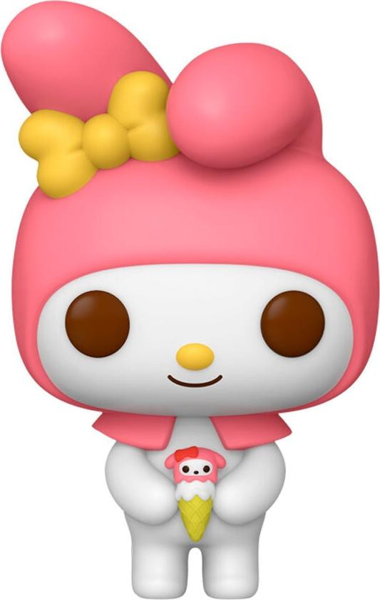 Northix Pluche knuffel Hello Kitty en My Melody, 30 cm