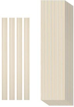 Art3d Decorative PS Wall Panel Kit with Trim, 12 Panels & 4 Edge Strips - N/A
