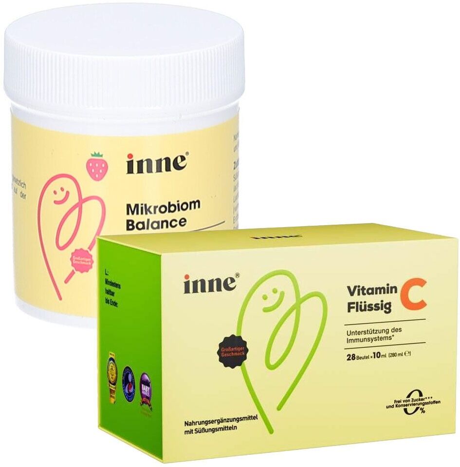 inne® inne Mikrobiom Balance & Vitamin C Flüssig 1 St Set