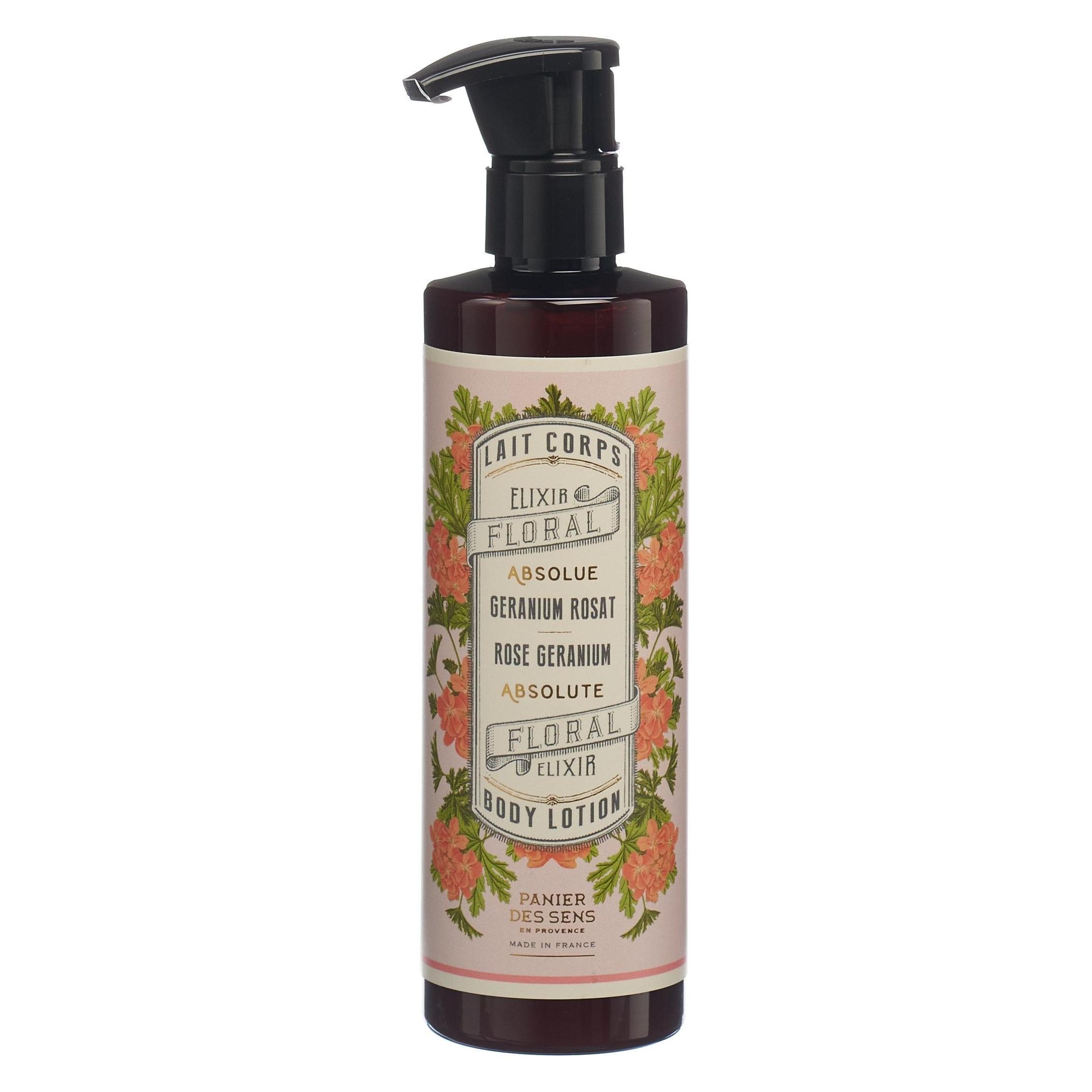 Panier des Sens Hand- und Körperlotion Rosengeranie Lot (Körperlotion, 250 ml) (270900)
