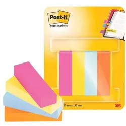 Post-it Notes Markers Haftmarker 15 x 50 mm »Poptimistic Collection«, 4 Stück grün, 1.5x5 cm