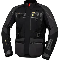 IXS Venture-GTX 1.0, Textiljacke Gore-Tex - Schwarz/Dunkelgrau - L