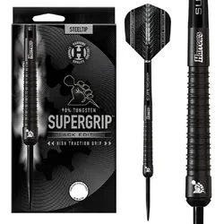 Harrows Supergrip Black Edition 90% - Steeldarts