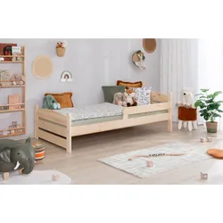 TiCAA Einzelbett „Mello“, Kinderbett, Jugendbett, Schlafzimmer, Kinderzimmer
