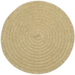 Tischset WAVE (D 38 cm) - beige - D 38 cm