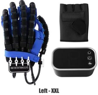 Inspired Finds Stroke Rehabilitation Robot Gloves Left & Right Hand Therapy For Finger Mobility Recovery left Xxl