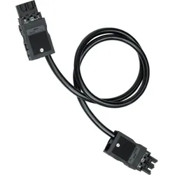Hager Verbindungsleitung Winsta Code S, 3x2.5mm2, Länge 0.6m, PVC, Eca, schwarz