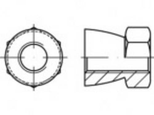 TOOLCRAFT TO-5380356 Sicherheitsmuttern M12 88118 Stahl 250St.