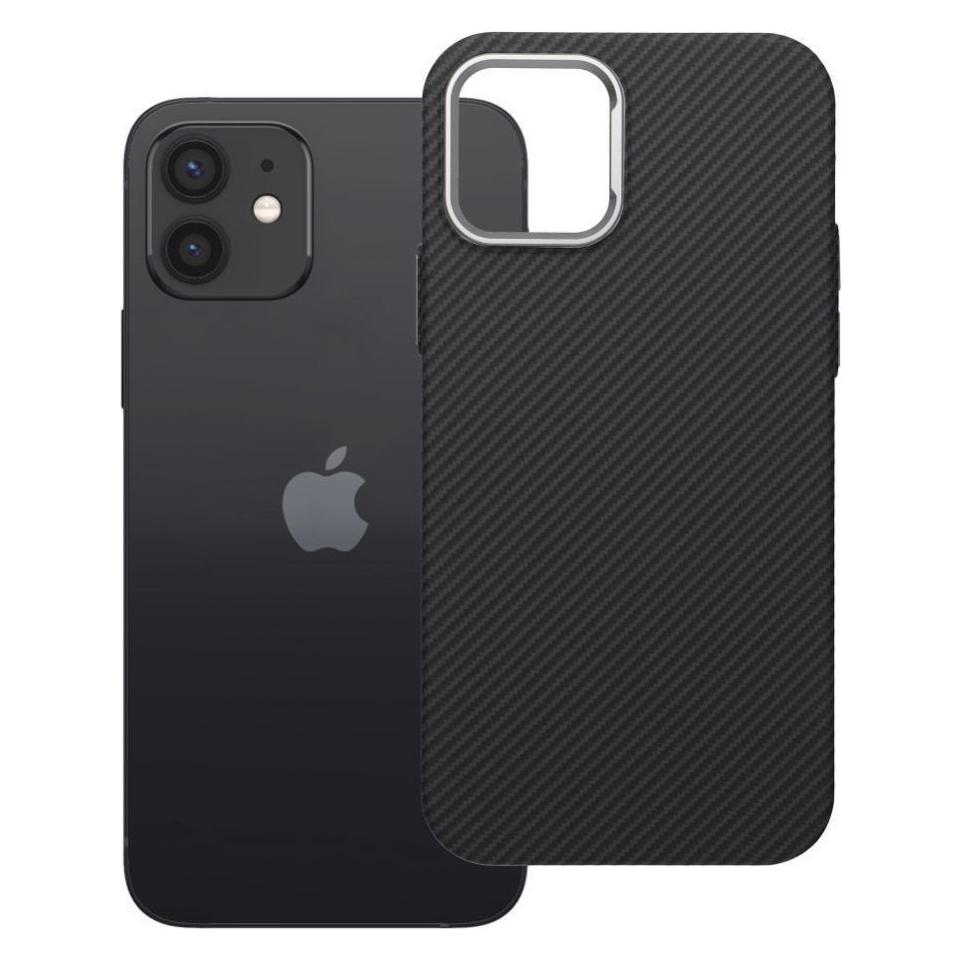 OEM Hülle mit Rückseitenschutz für iPhone 12 / 12 PRO von K-Look, MagSafe, schwarz (Apple iPhone 12, Apple iPhone 12 Pro) (74673310)