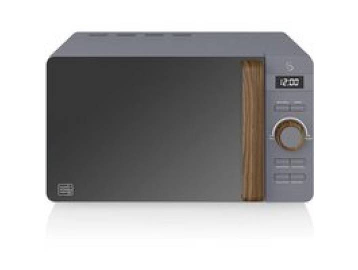 Micro-ondes - SWAN - SM22036GRYNEUN - 800 W - 20 L - Gris ardoise