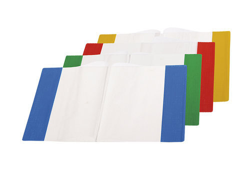 Panta Plast PVC-omslag voor notitieboekjes, verstelbaar, 25 stuks, B: 24,90 cm, L: 43,00 cm
