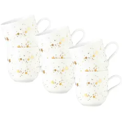 Seltmann, Tasse, Liberty Golden Stars Henkelbecher (400 ml, 6x)