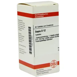 Sepia D 12 Tabletten 80 St
