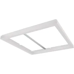 SG LEUCHTEN Aufbaurahmen weiß Aluminium L604mm 212256 H48mm