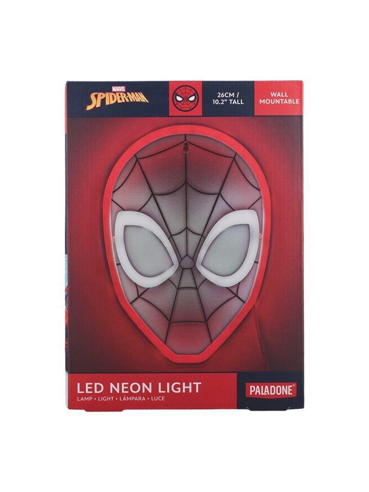 Paladone - Spider-Man Wall Mountable LED Neon Light - Lampe