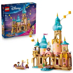 LEGO ǀ Disney Princess 43297 Rapunzels Schloss, Bauset für Kinder ab 6 Jahren