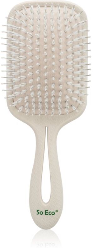 So Eco Paddle Brush brosse à cheveux en fibres de nylon 1 pcs