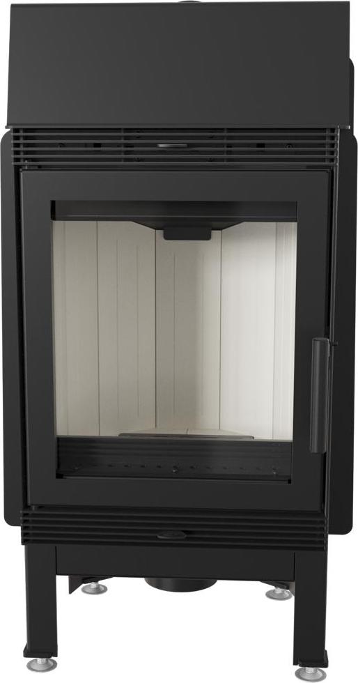Kamineinsatz aus Stahl KRATKI BLANKA 8 kW Ø 160