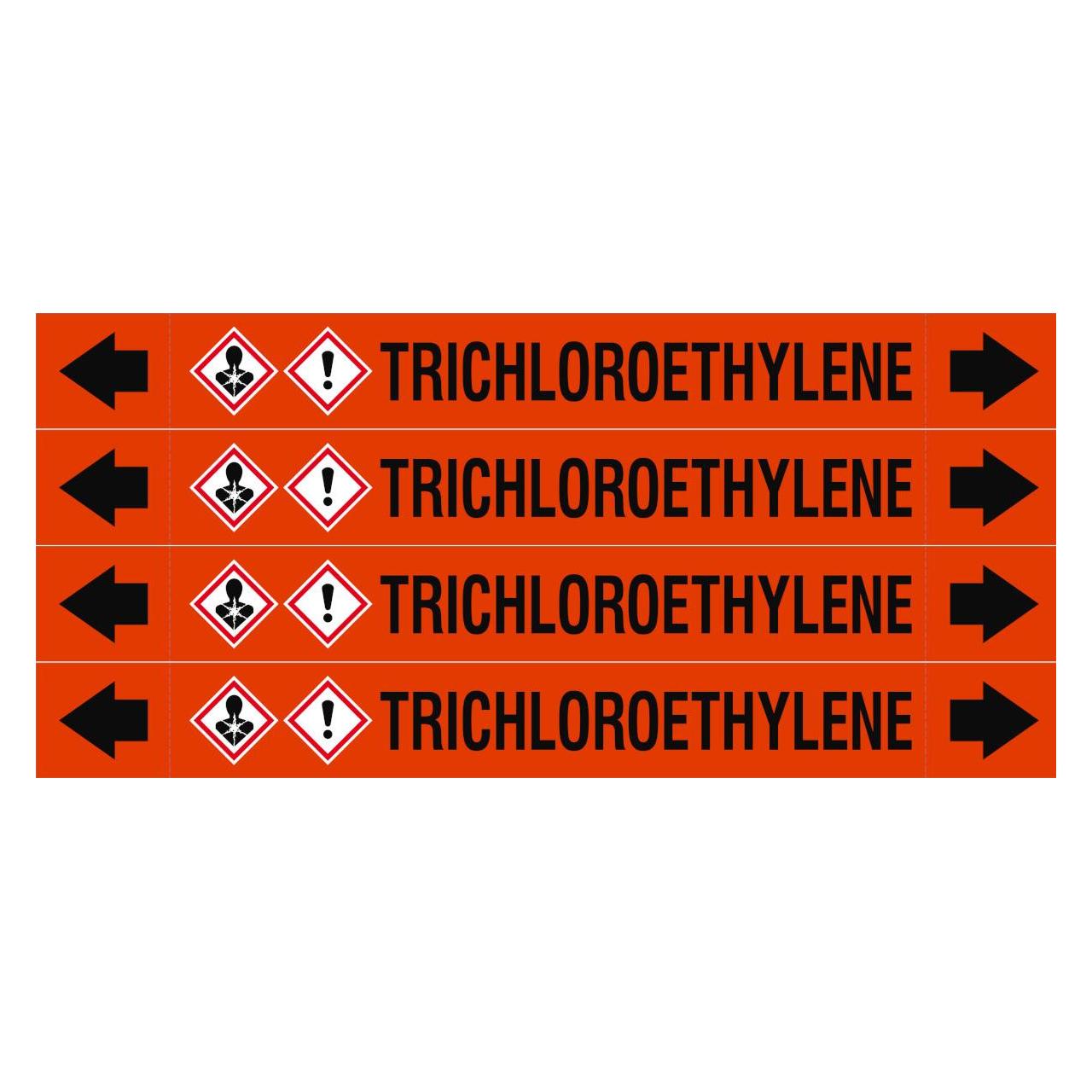 Brady ASME - Rohrmarkierer - Trichloroethylene (312857)