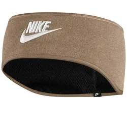 NIKE Club Fleece Headband dk driftwood/black/white