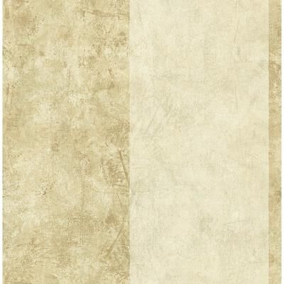 Seabrook Designs Dimaro Faux Stripe Unpasted Wallpaper