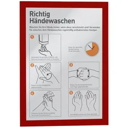 DURABLE Magnetrahmen DURAFRAME® MAGNETIC A4 rot