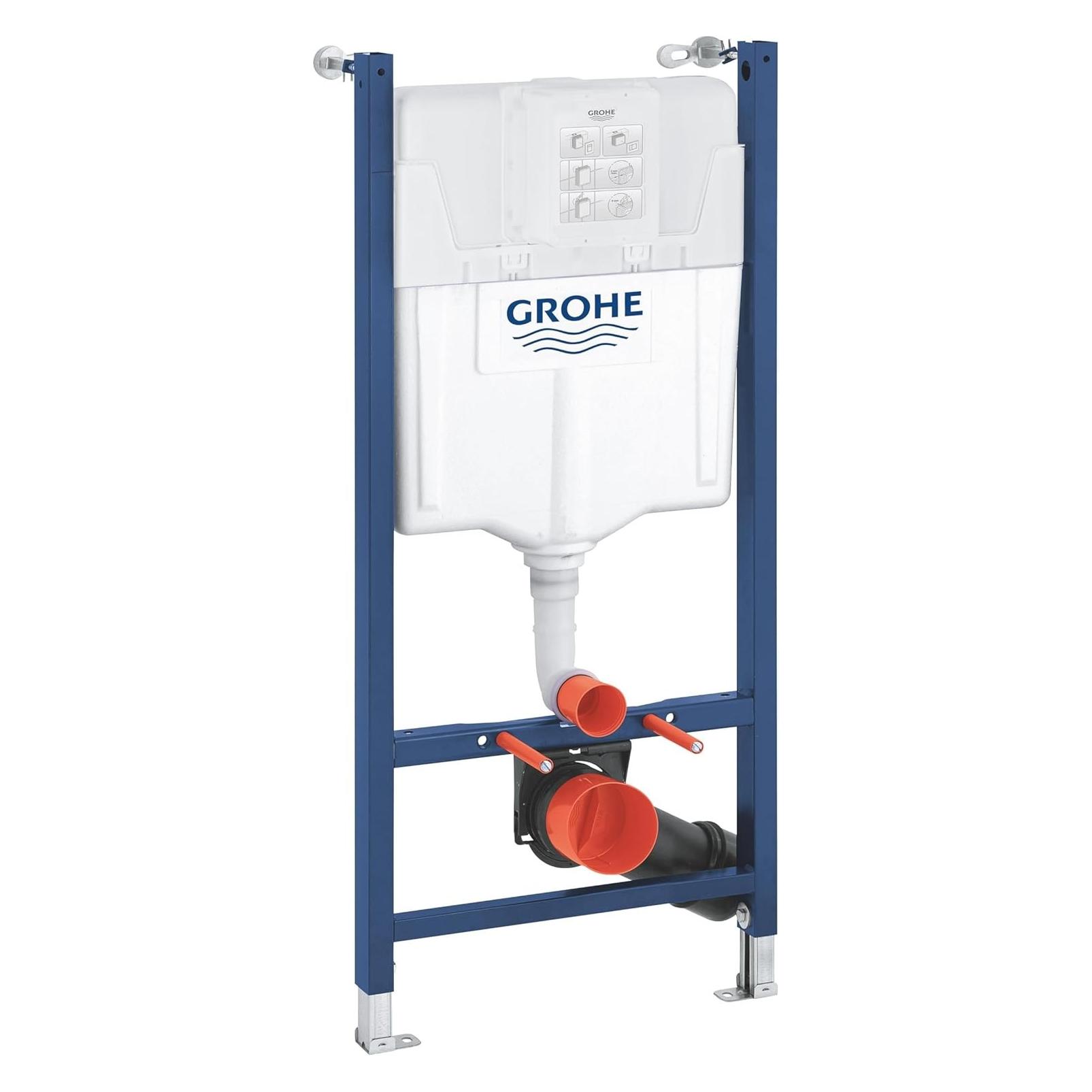 Grohe solido - voorwandinstallatie voor hangend toilet, hoogte 1,13 m (36497000)