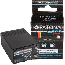 Patona Platinum Akku wie Canon BP-A65 A60 A30 D-Tap USB-Output #1315 (Kamera Akku), Kamera Stromversorgung, Schwarz