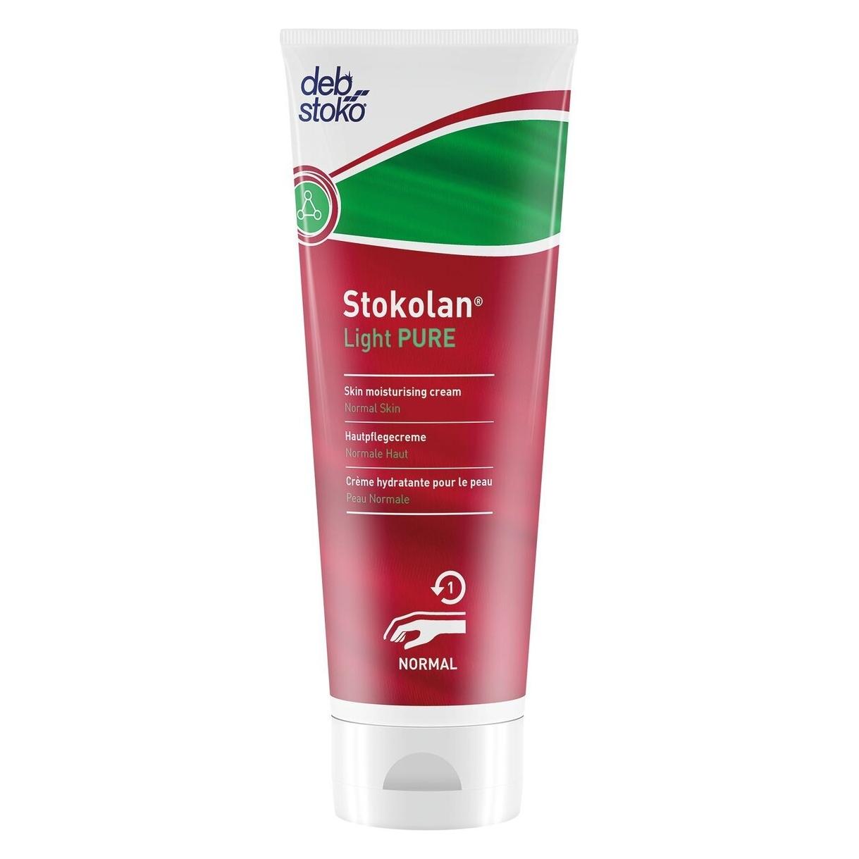 Stokolan Hautpflegecreme Light PURE 100 ml duft-/farbstofffrei (100 ml) (RES100ML)