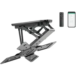 Jolly Line HEYMOTOTV2355 23'-55' Motorisierter TV-Ständer (Decke, 30 kg, 23" - 55"), TV Wandhalterung, Schwarz