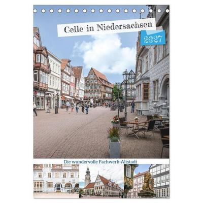 Celle in Niedersachsen (Tischkalender 2027 DIN A5 hoch), CALVENDO Monatskalender