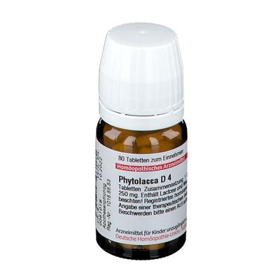 Phytolacca D 4 Tabletten 80 St