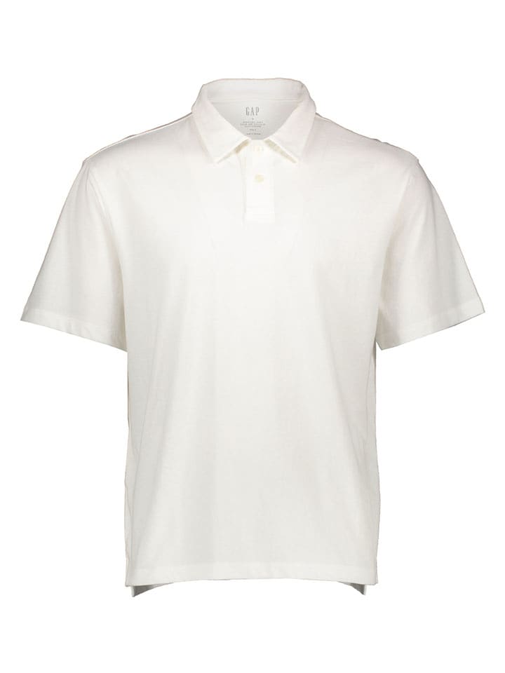 GAP Poloshirt in Creme - S