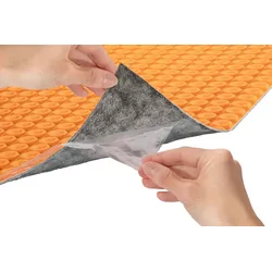 Schlüter Systems DITRA-HEAT-DUO-PS Verbundentkopplung - Selbstklebende Polypropylen-Rollenware mit 2 mm Thermo-Vlies 10 m2 Höhe: 7,6 mm Breite: 980 mm Länge: 10,2 m