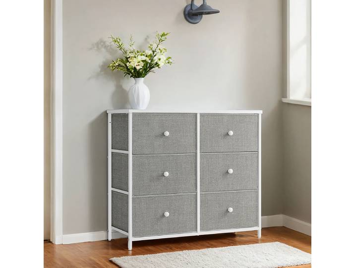 Kommode Tandiga - Breite 80 cm 80 x 70 x 30cm Grau
