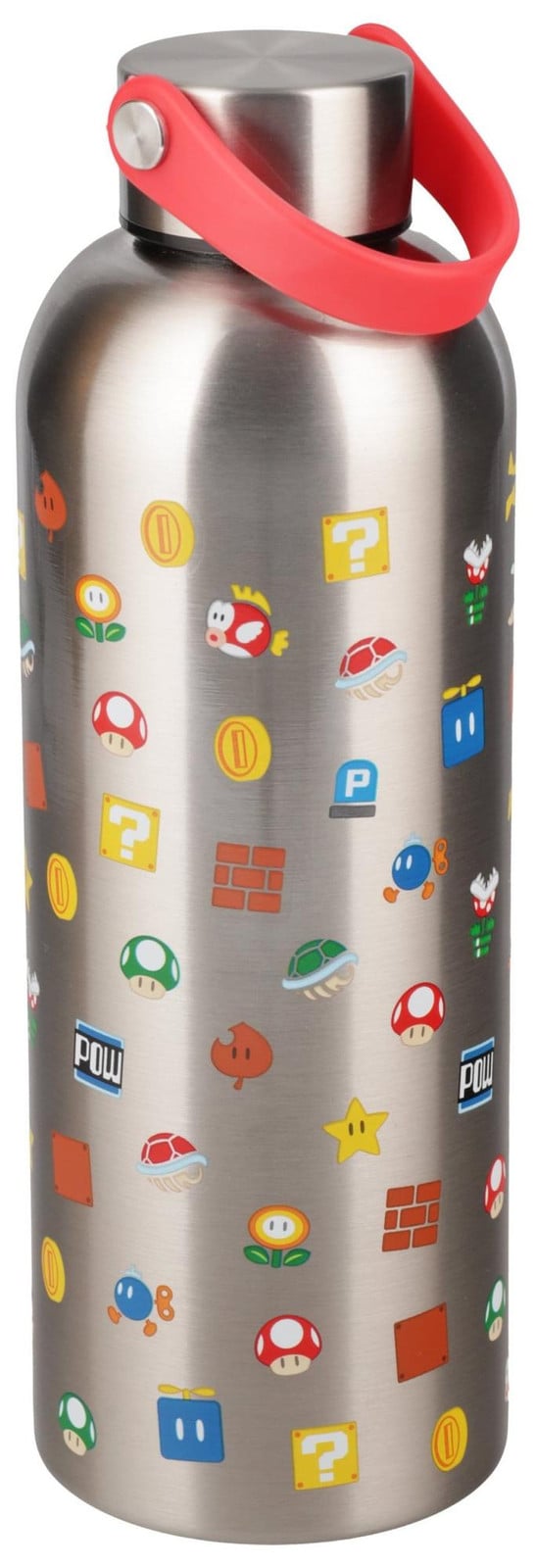Paladone Super Mario metalen drinkfles met draaglus
