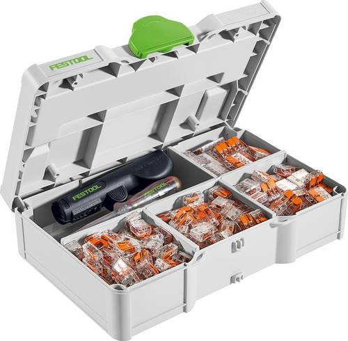 Festool 578118 SYS3 S 76-WAGO-Set Verbindungsklemmen-Sortiment flexibel: 0.14-4mm² starr: 0.14-4mm² 1St.