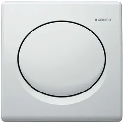 Geberit, Betätigungsplatte, Urinal Basic drain plate white (115.820.11.5)