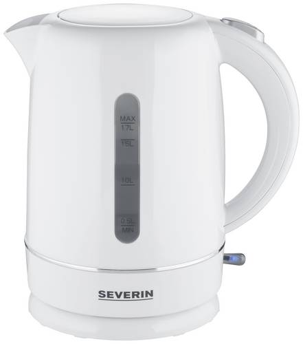 Severin WK 4325 Wasserkocher Weiß Fassungsvermögen: 1.7l