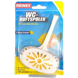 WC-Duftspüler Reinex FRESH WC Duftspüler 40 g Lemon die frische wochenlange Brise fürs Bad, nachfüllbar