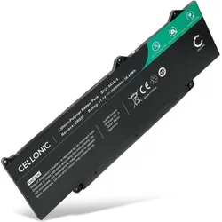 Cellonic Akku für Dell Latitude 15 5550 (DNDWT), 7455, 14, 5455 (3500 mAh), Notebook Akku, Schwarz