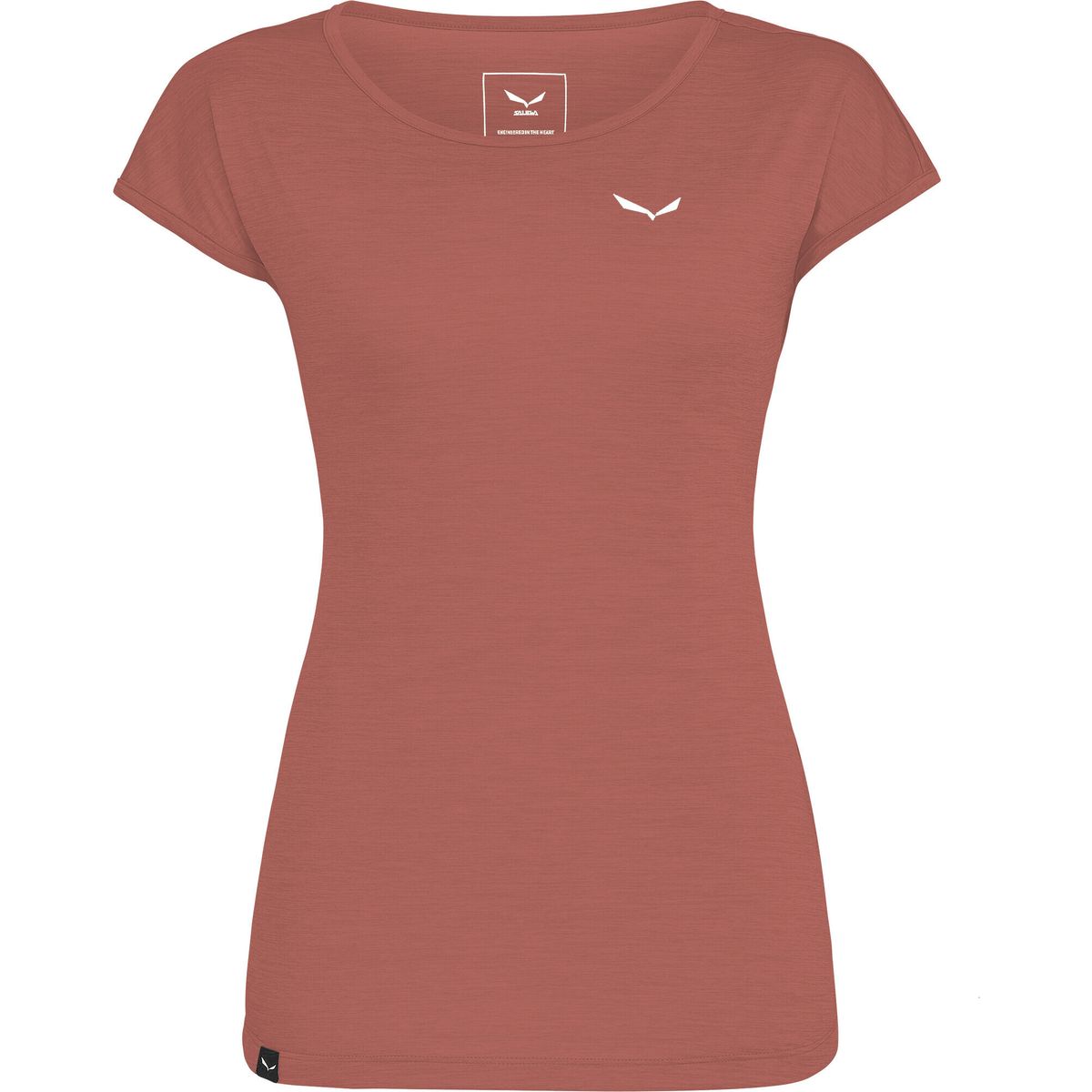 Salewa Puez Melange Dry'ton W Short Sleeve Tee etruscan red melange (1986) 38 00-0000026538-1986-38