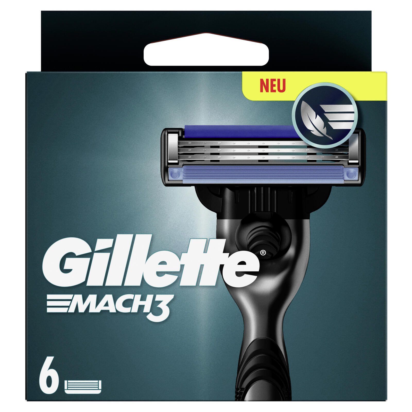 Gillette Rasierklingen Mach3 6 St. 8700216503358
