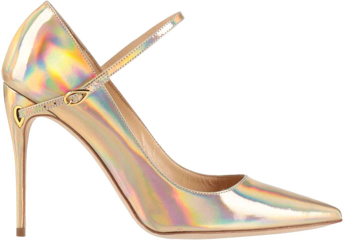 Jennifer Chamandi Zapatos de salón Mujer Oro 39 Mujer