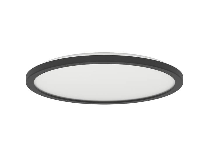 Eglo Deckenlampe Rovito Schwarz Kunststoff 2300 lm B 38.9 cm - LED - LED Energiesparlampen