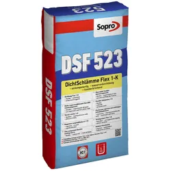 Sopro Bauchemie DSF 523 DichtSchlämme Flex 1-K Abdichtungen