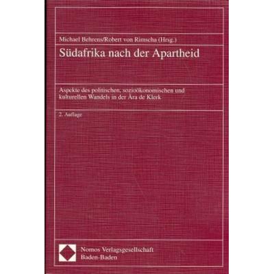 Südafrika nach der Apartheid, Taschenbuch von , Nomos, 978-3-7890-4537-0