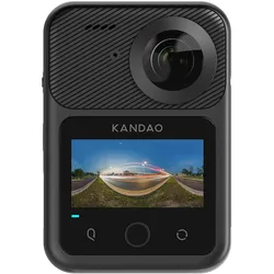 Kandao QooCam 3 Ultra (30p, Bluetooth, GPS, WLAN), Action Cam, Schwarz